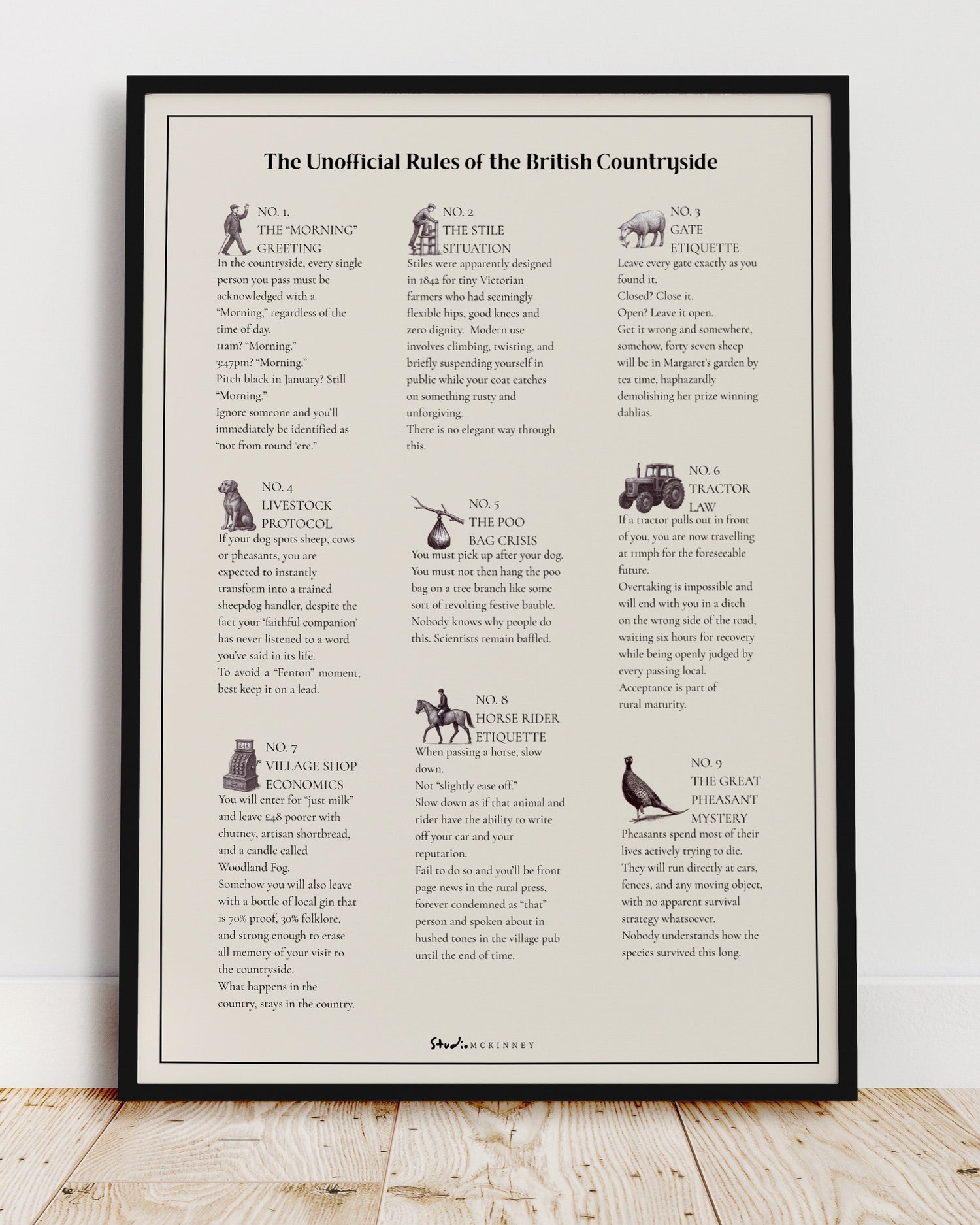 The Unofficial Rules of the British Countryside Collection