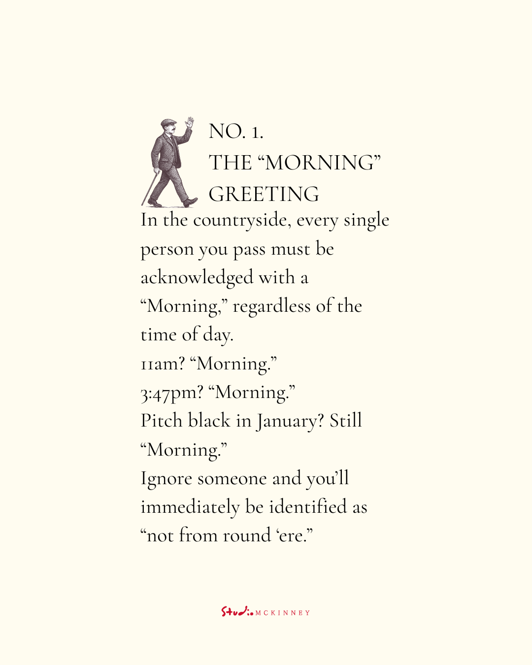 The Unofficial Rules of the British Countryside Print