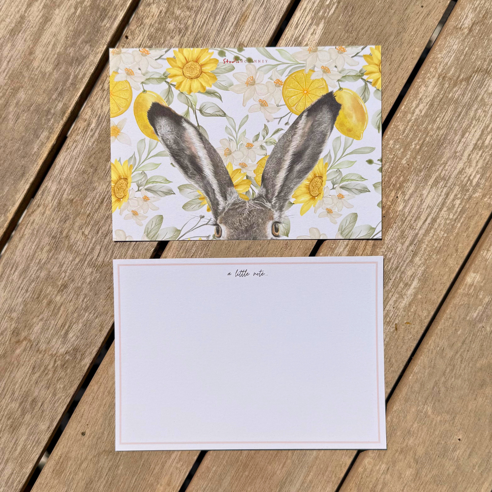Hare Correspondence Cards - Pre-order