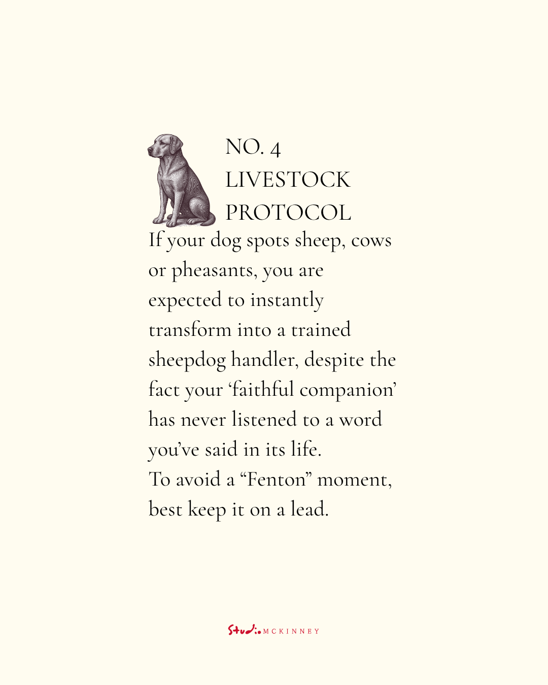The Unofficial Rules of the British Countryside Print