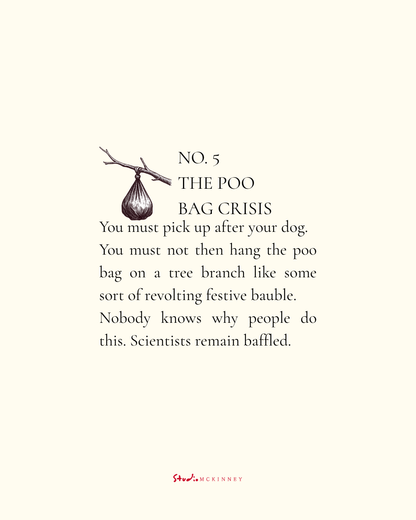 The Unofficial Rules of the British Countryside Print