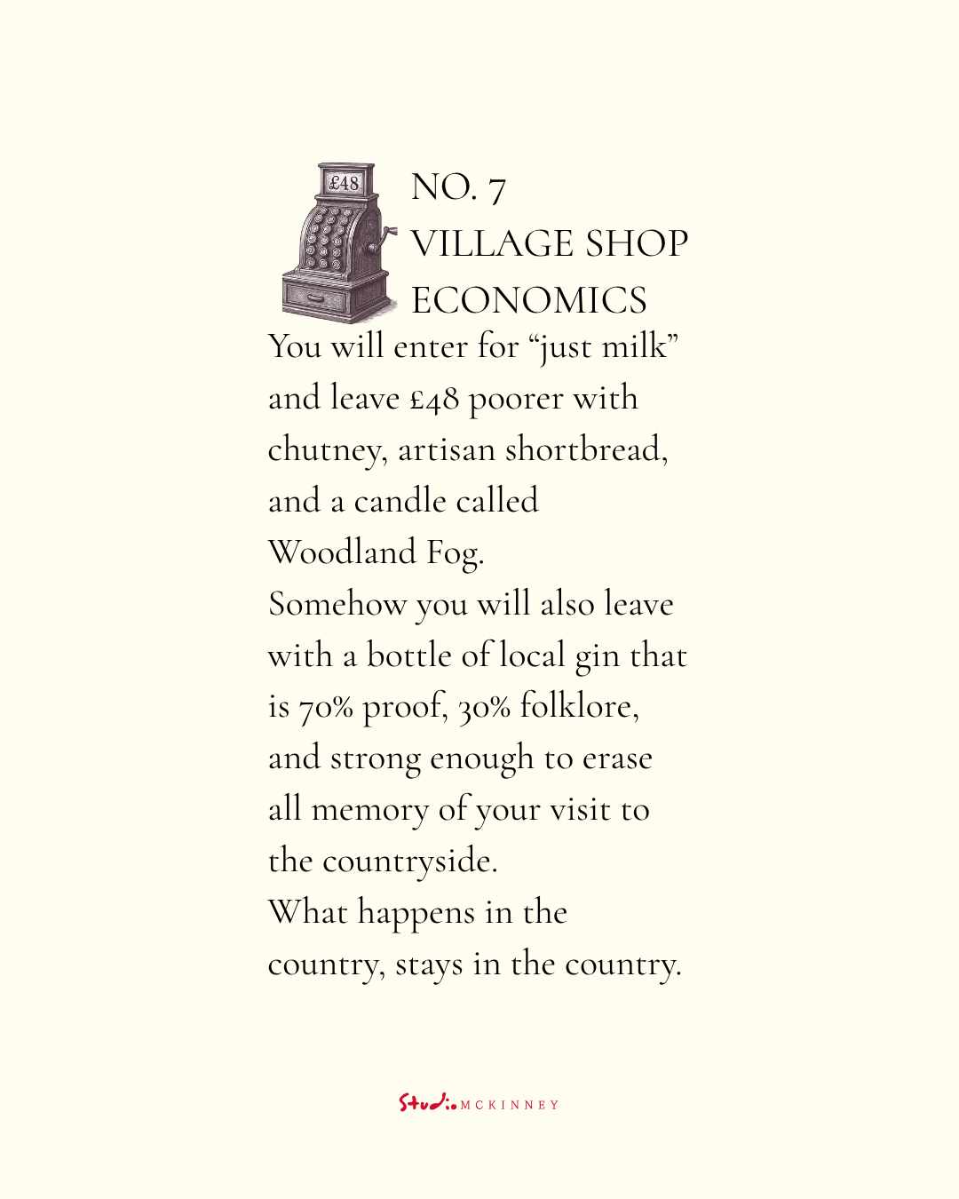 The Unofficial Rules of the British Countryside Print