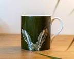 I'm All Ears - Hare Mug - Dark Green
