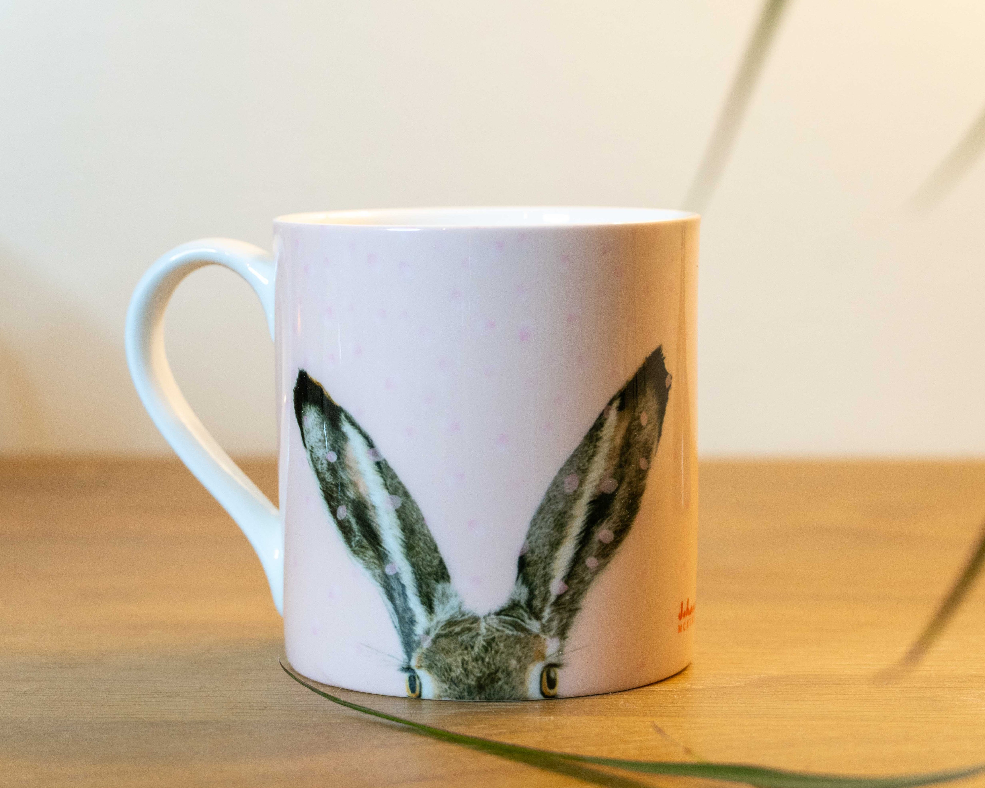 I'm All Ears - Hare Mug - Pink