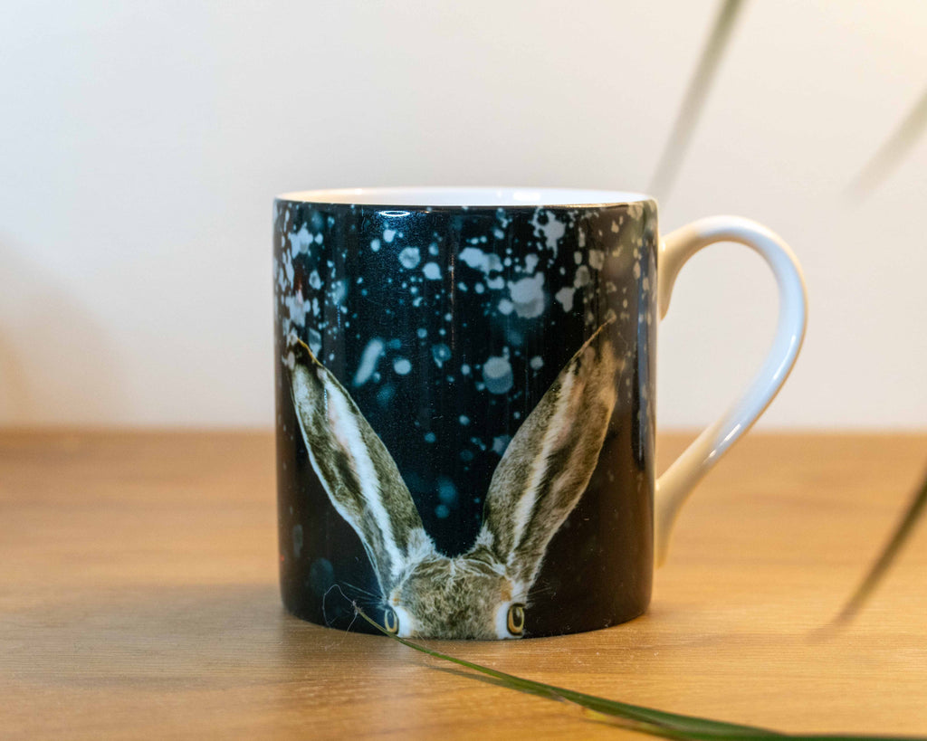 I'm All Ears - Hare Mug - Navy