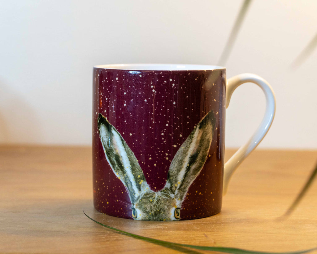 I'm All Ears - Hare Mug - Wine