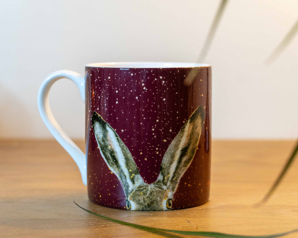 I'm All Ears - Hare Mug - Wine